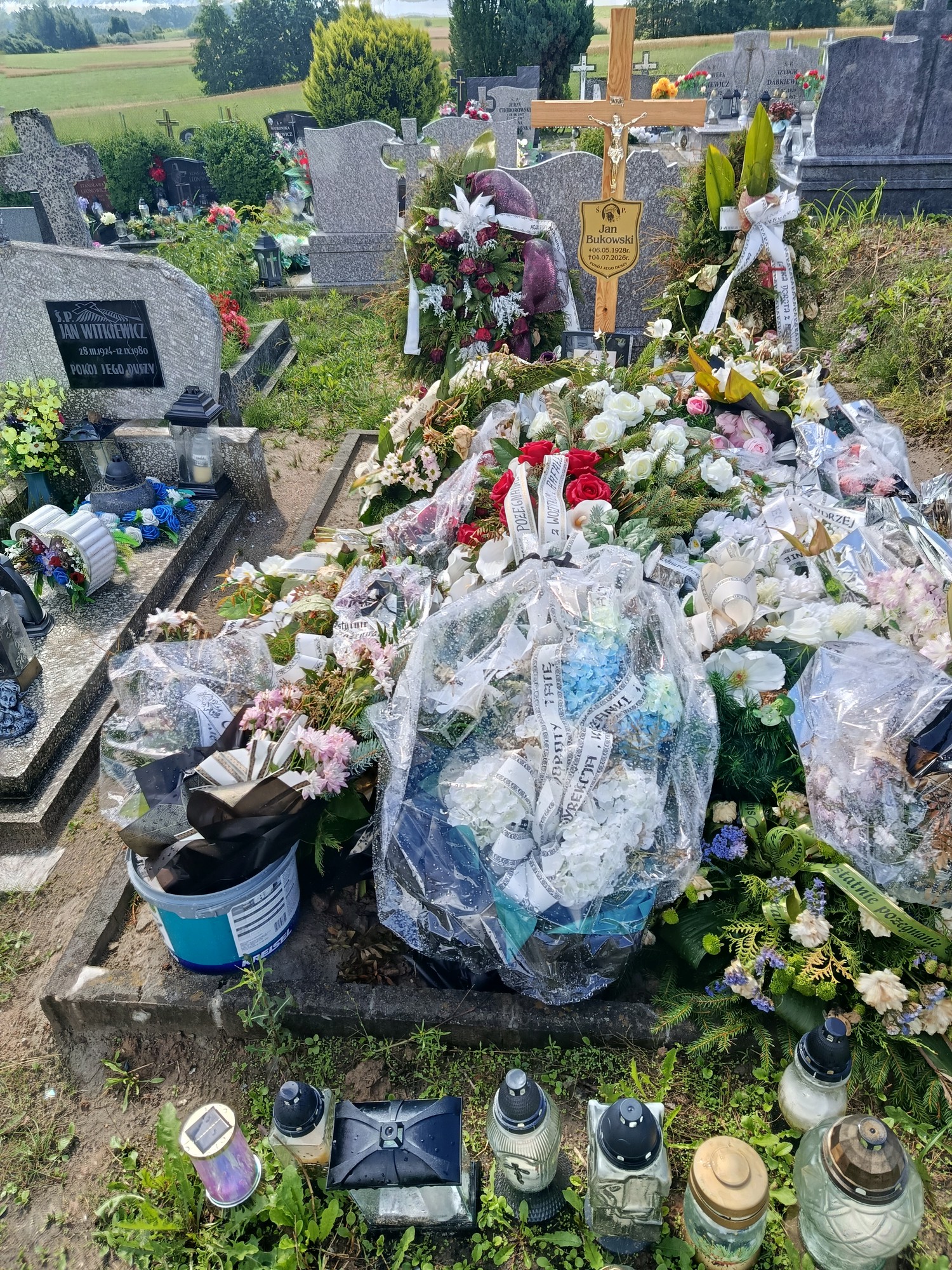 Grób Jan Bukowski