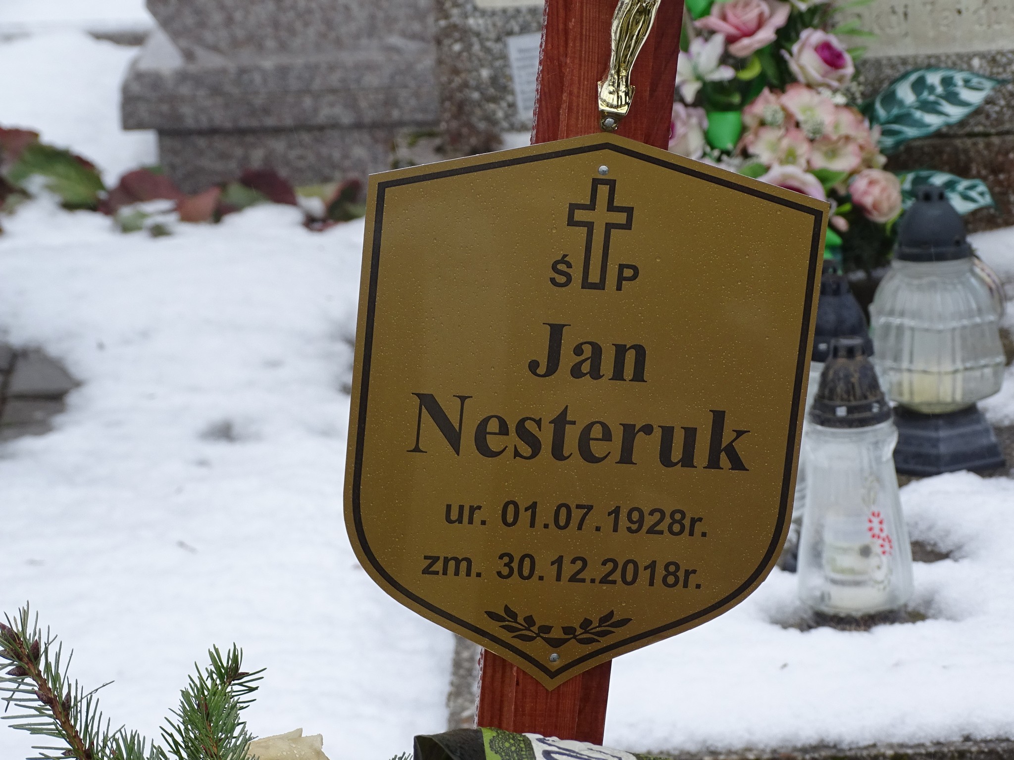 Grób Maria Nesteruk