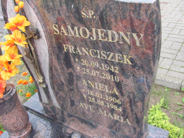 Grób Franciszek Samojedny