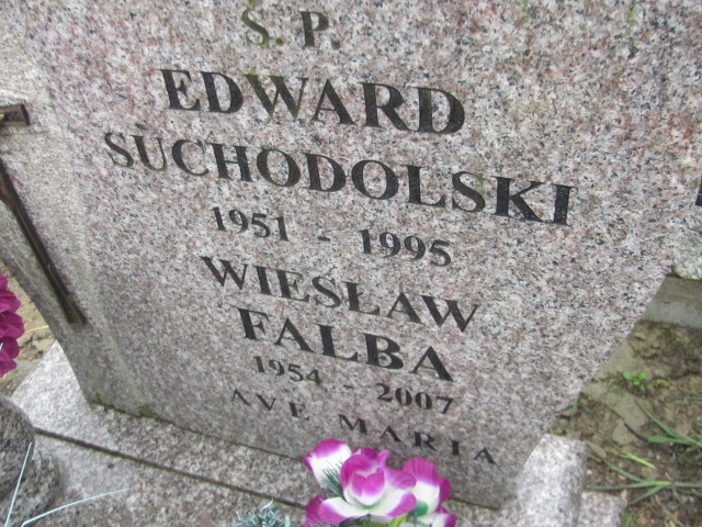 Grób Edward Suchodolski