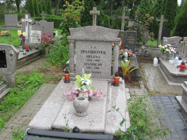 Grób Stanisław Spasibionek