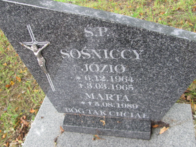 Grób Marta Sośnicka