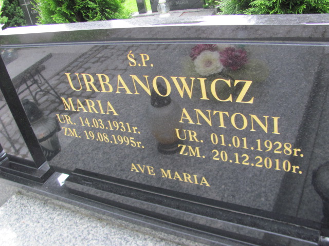 Maria Urbanowicz 1931 Młynary - Grobonet - Wyszukiwarka osób pochowanych