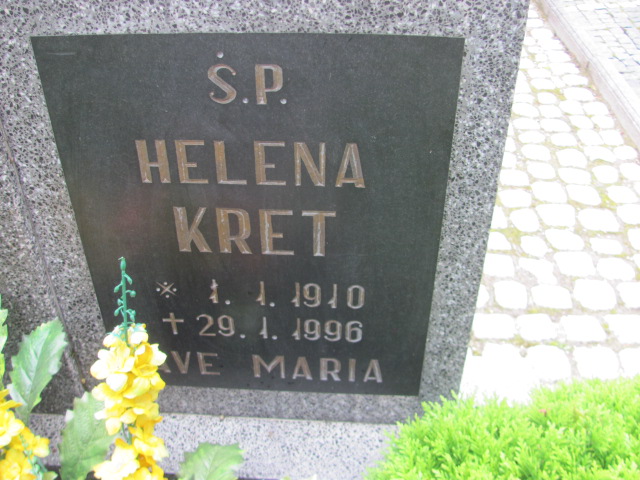 Helena Kret 1910 Młynary - Grobonet - Wyszukiwarka osób pochowanych