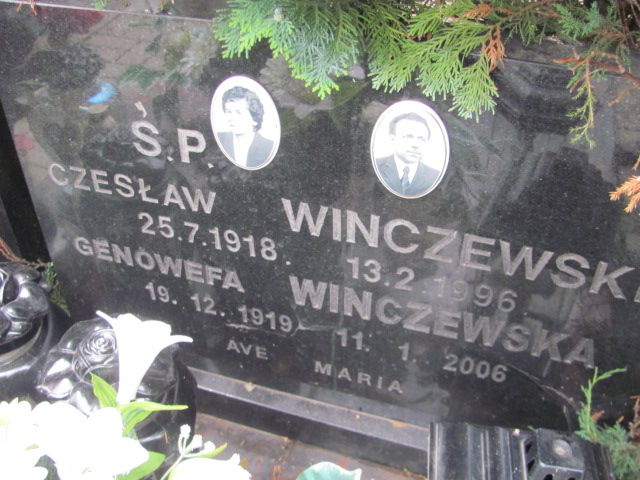 Genowefa Winczewska 1919 Młynary - Grobonet - Wyszukiwarka osób pochowanych