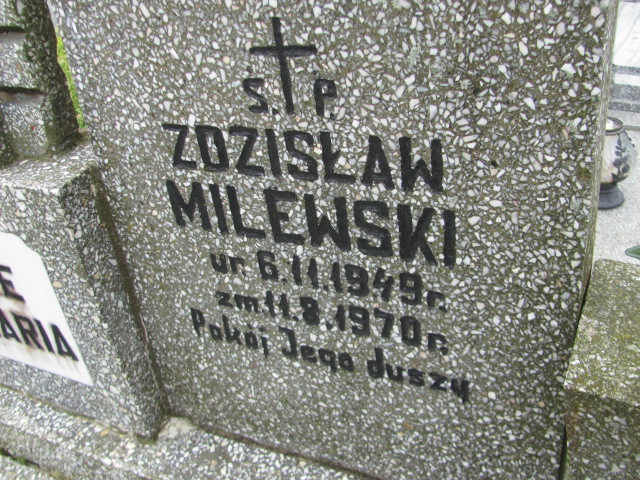 Grób Zdzisław Milewski