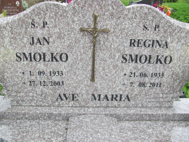 Grób Regina Smołko