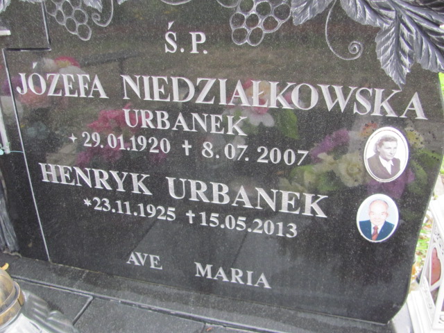 Józefa Niedziałkowska 1920 Młynary - Grobonet - Wyszukiwarka osób pochowanych