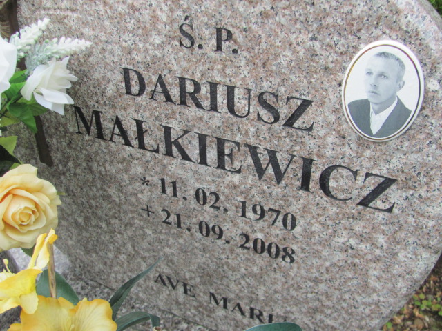 Grób Dariusz Małkiewicz