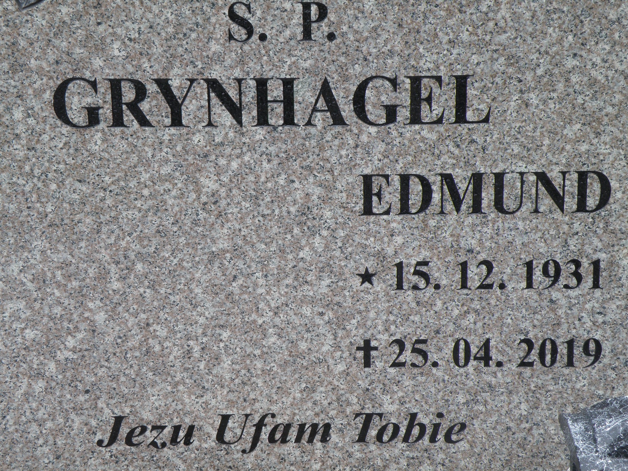 Edmund Grynhagel 1931 Młynary - Grobonet - Wyszukiwarka osób pochowanych