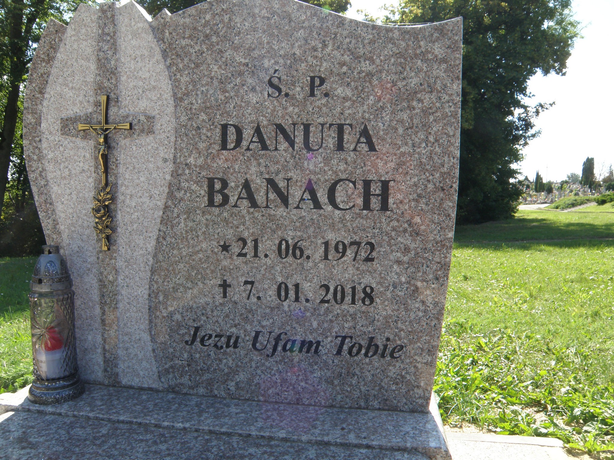 Grób Danuta Banach