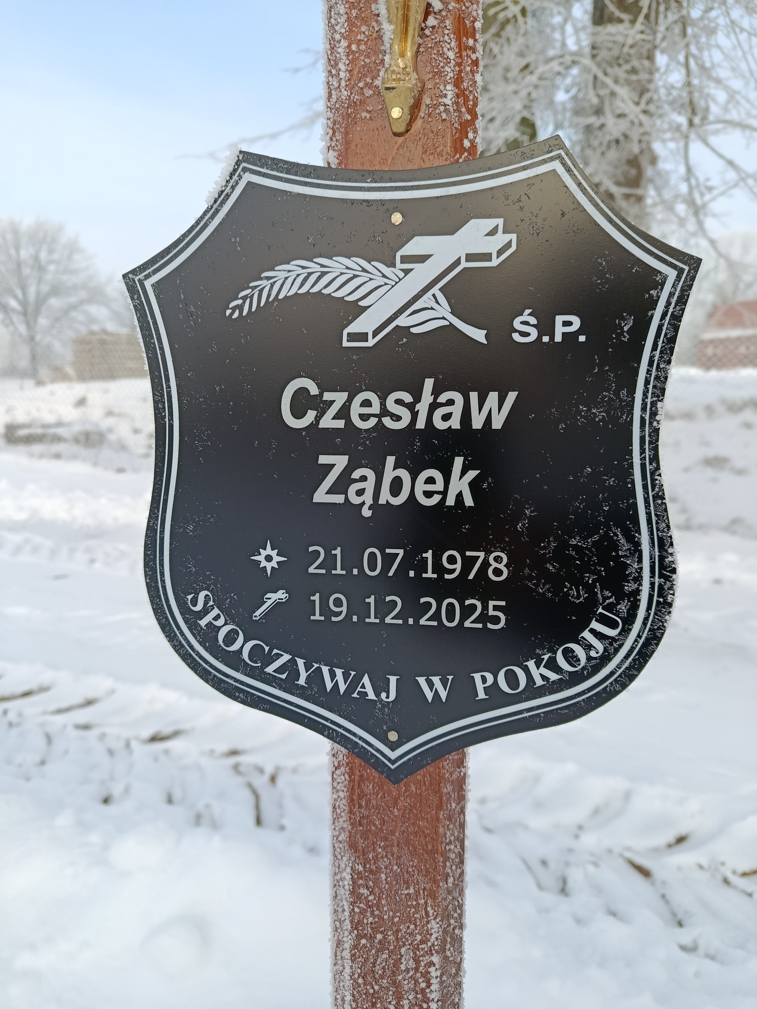 Czesław Ząbek 1978 Młynary - Grobonet - Wyszukiwarka osób pochowanych