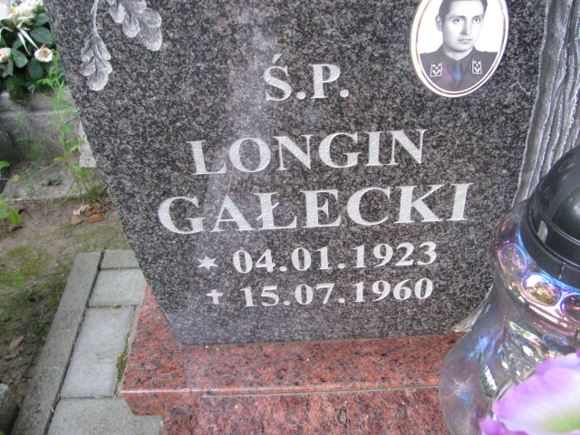 Longin Gałecki 1923 Młynary - Grobonet - Wyszukiwarka osób pochowanych