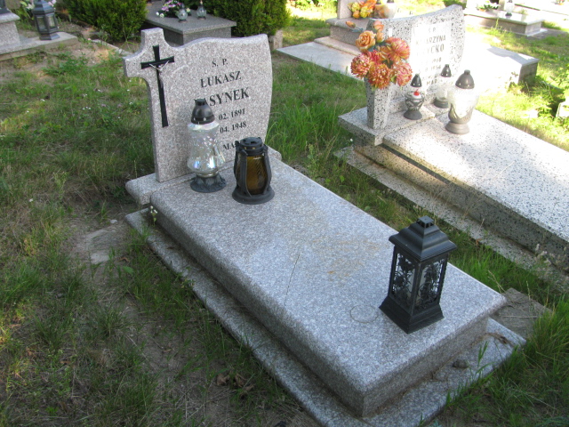 Grób Łukasz Pasynek